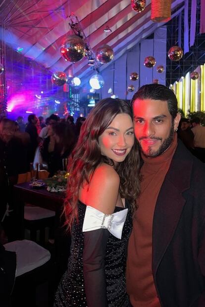 Claudia Martín y Hugo Catalán. Foto: Instagram oficial.