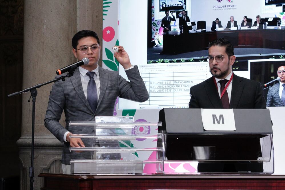 El Poder Ejecutivo de CDMX realiza  insaculación de aspirantes a jueces y ministros. (Foto: especial)