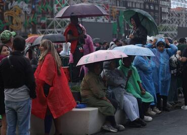 Continuarán las lluvias fuertes este sábado 20 de septiembre