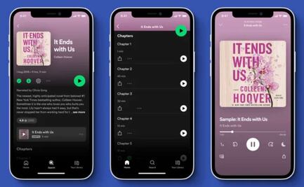 Spotify: los audiolibros ya llegaron a la plataforma 