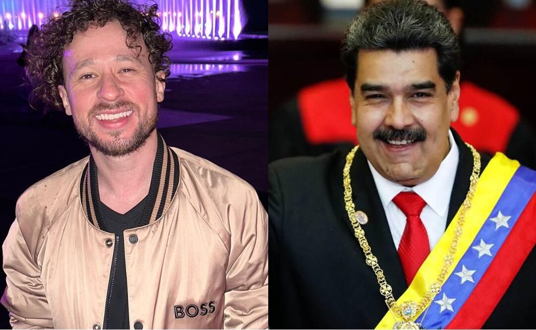 Luisito Comunica y Nicolás Maduro. Foto: Archivo / EL UNIVERSAL y redes