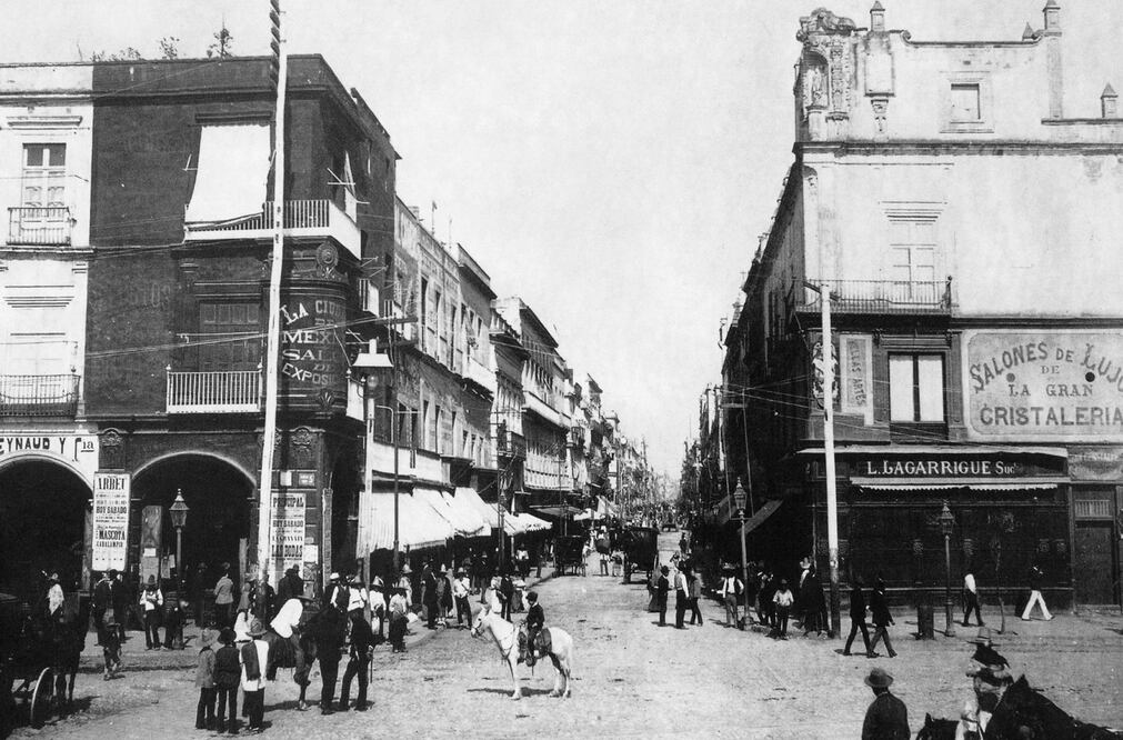 La memorable calle de Los Plateros en la Ciudad de México