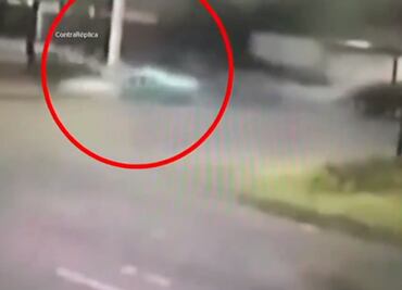 Difunden video del choque a toda velocidad del Koenigsegg en las Lomas de la CDMX