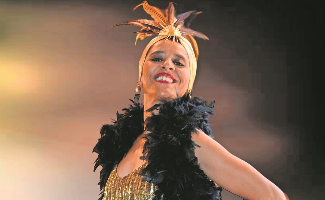 La uruguaya Sandra Galeano interpreta a este y otros personajes. Foto: Producción Voilá París