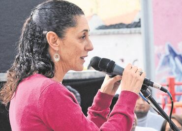 Claudia Sheinbaum se reúne con nieto y yerno de Elba Esther