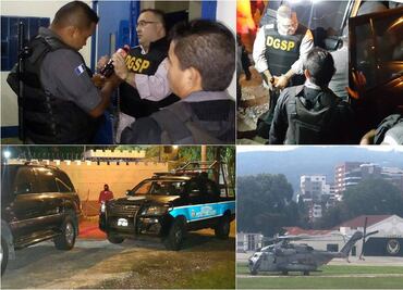 Ingresa Duarte al hangar de fuerza aérea de Guatemala en espera de su extradición