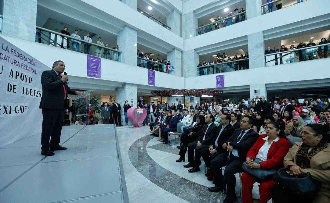 El Colegio mexiquense de jueces del Estado de México se posicionó a favor del paro de labores del Poder Judicial federal. Foto: Jorge Alvarado/EL UNIVERSAL