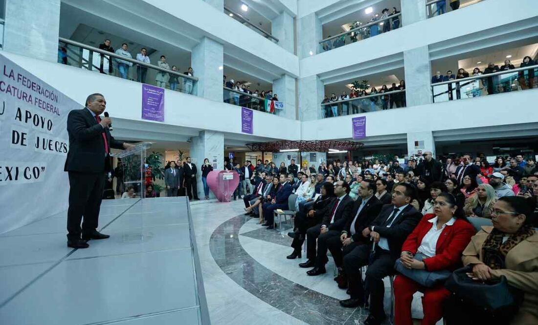 El Colegio mexiquense de jueces del Estado de México se posicionó a favor del paro de labores del Poder Judicial federal. Foto: Jorge Alvarado/EL UNIVERSAL
