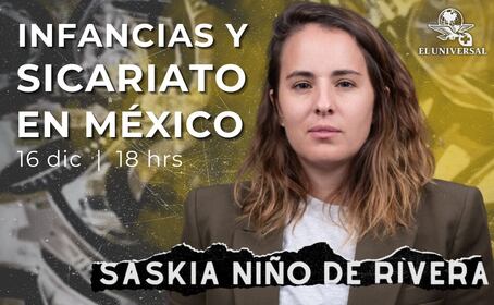 Saskia Niño de Rivera: charla exclusiva sobre infancias y reclutamiento criminal en EL UNIVERSAL
