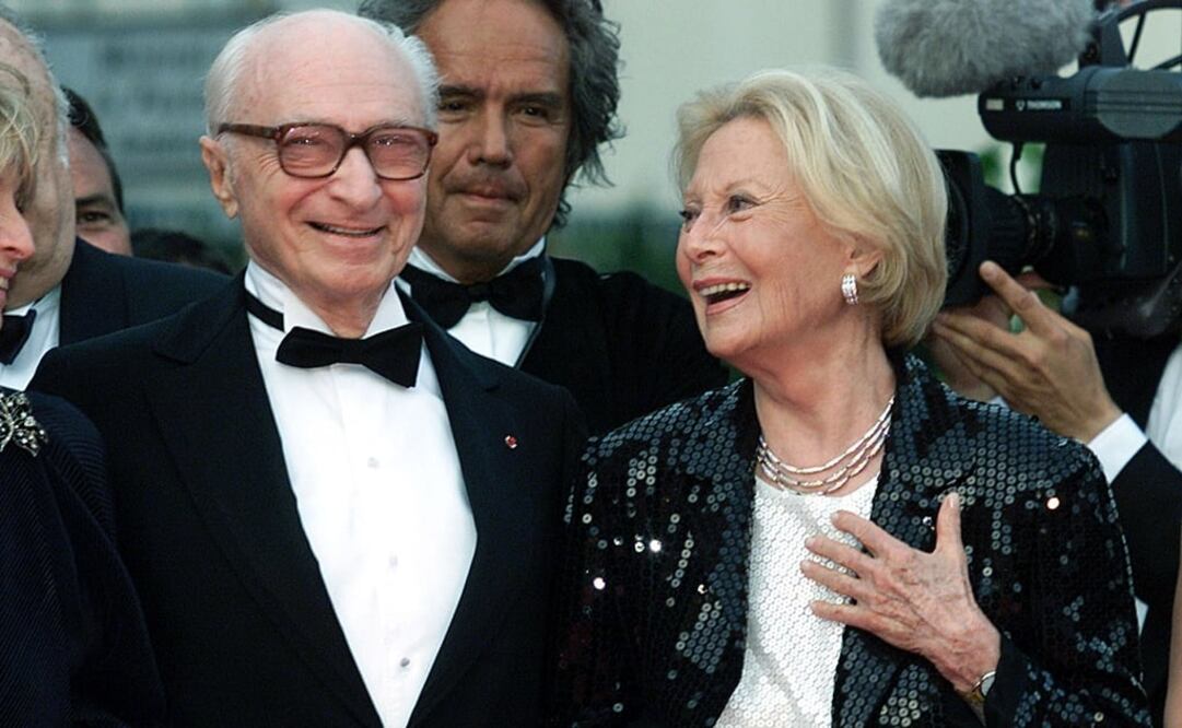 El director francés Gerard Oury (izquierda) y su esposa Michèle Morgan (derecha). Foto: Reuters