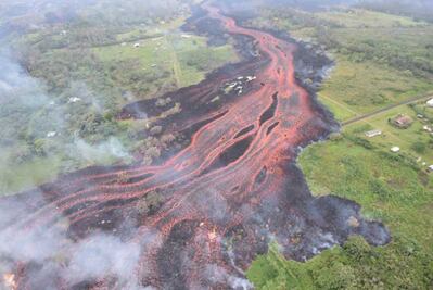 El infierno se asoma en Hawái