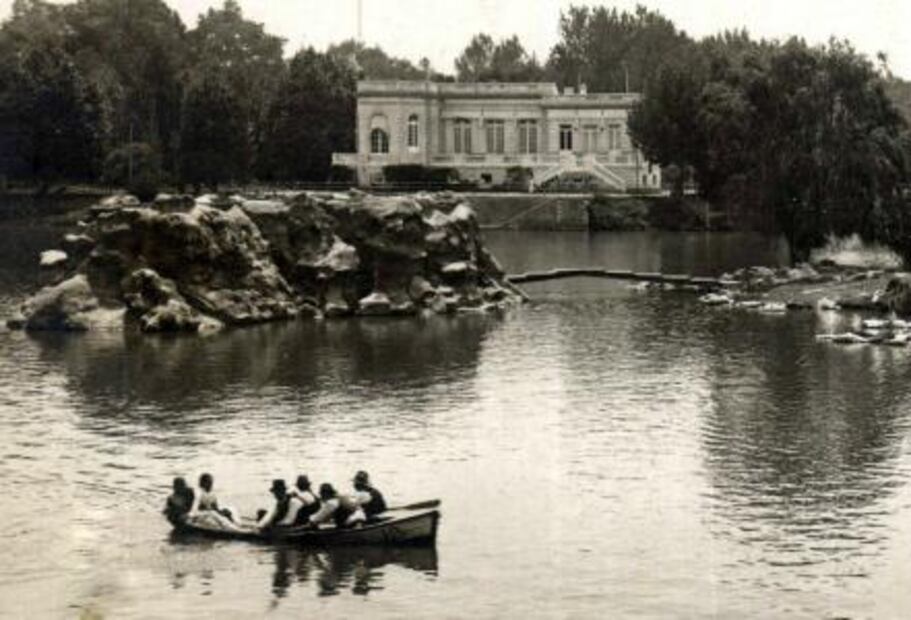 Cuando se iba a pescar al lago de Chapultepec