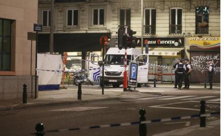 Man shot dead after knife attack on two soldiers in Brussels