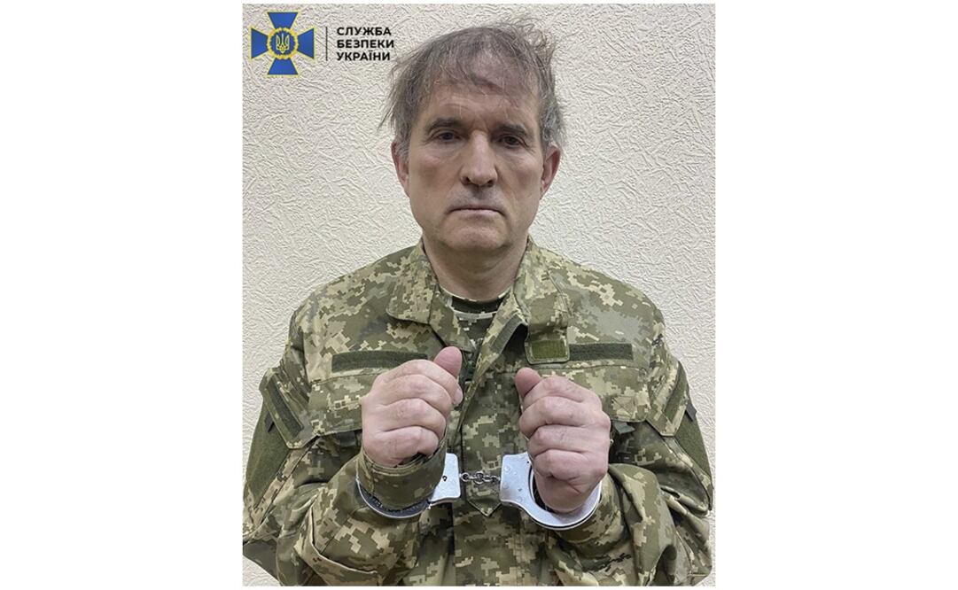 Magnate de los negocios Viktor Medvedchuk. Foto: AFP