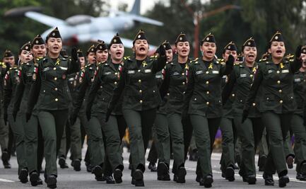 Primer desfile de Sheinbaum por el Día de la Independencia, inspira a mujeres de las Fuerzas Armadas