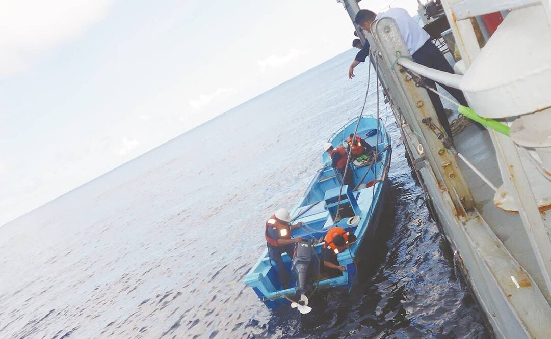 La embarcación tuvo problemas en su propulsión. Foto: ARCHIVO EL UNIVERSAL