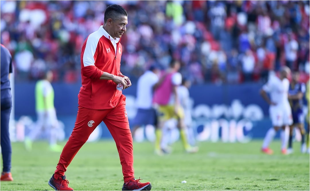 Ignacio Ambriz en la derrota del Toluca frente a San Luis / Foto: Imago7