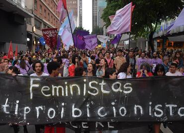 Las marchas del 8 de marzo en las ciudades del mundo