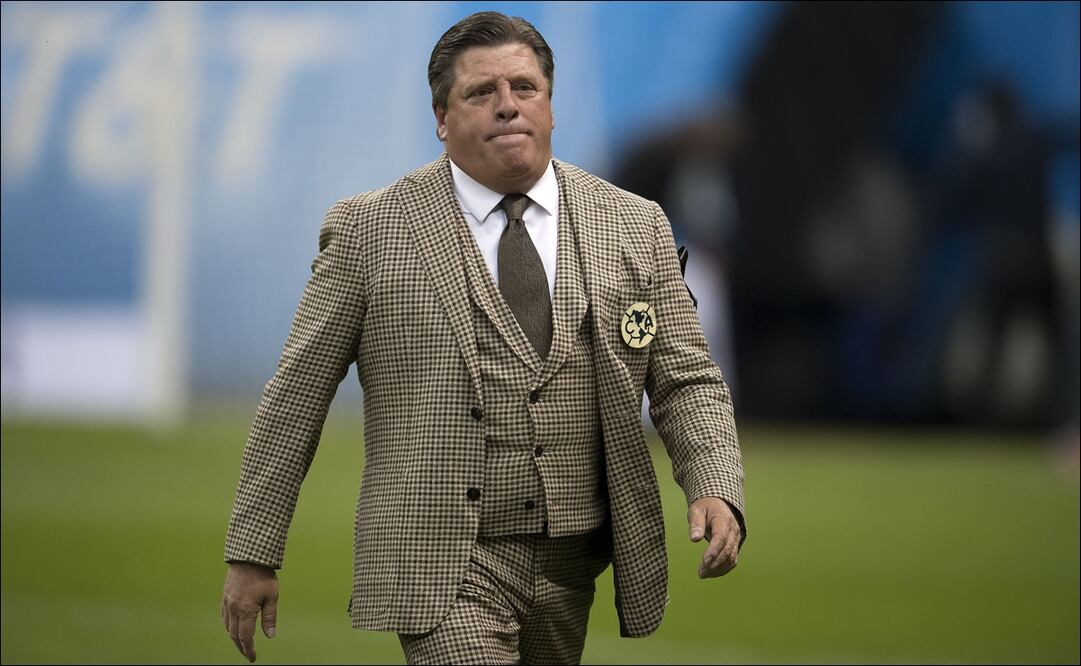 Miguel Herrera DT de las Águilas del América. FOTO/MEXSPORT