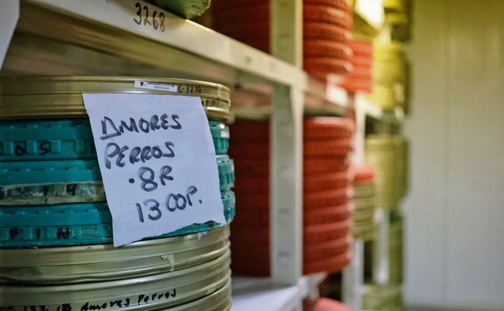 Cada rollo de película en la Filmoteca UNAM es un capítulo de la rica historia del cine del país. Foto: Fernanda Rojas / EL UNIVERSAL