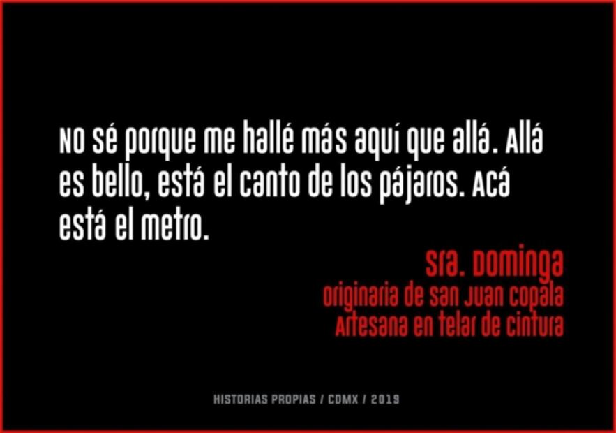 ¿Qué "historia propia" proyectarías en los muros del Senado?