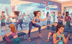 Entre pesas, espejos y likes: cuando ir al gym deja de ser por salud y se vuelve presión social