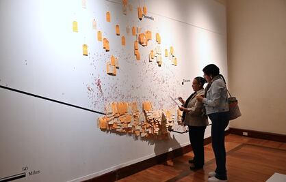 La crudeza de la migración y la frontera, en una exposición