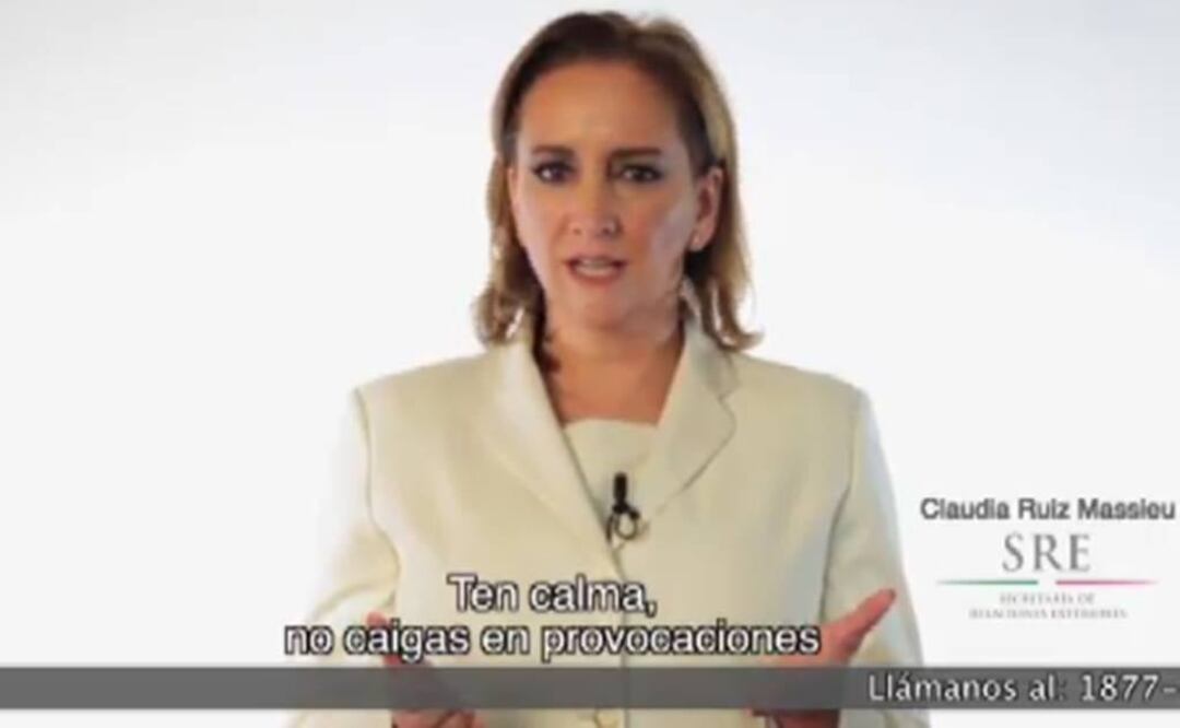 El video de casi un minuto se llama “Estamos contigo” (Tomada de video)