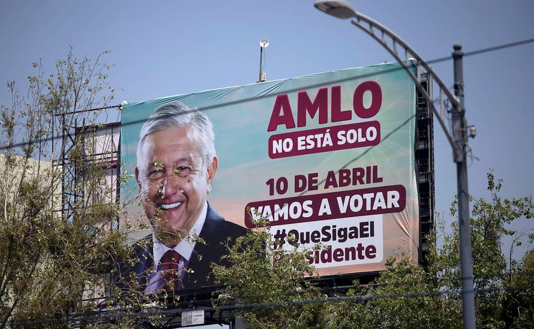 La revocación de mandato se llevará a cabo el próximo 10 de abril. Foto: EFE