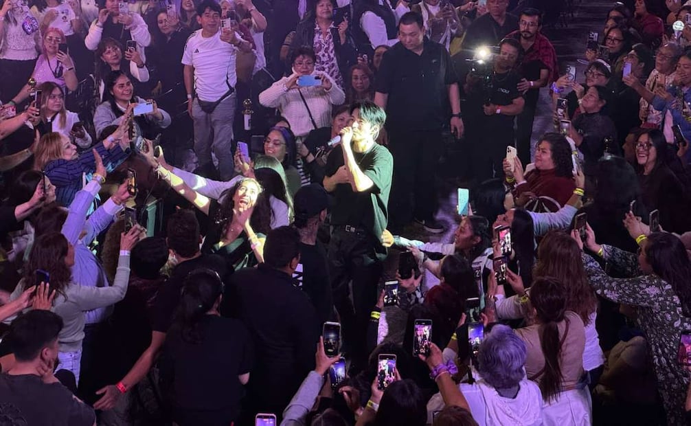 El actor y cantante surcoreano Seo In-Guk durante su concierto en La Maraka, alcaldía Benito Juárez, Ciudad de México (CDMX), el 24 de marzo de 2026. Foto: César González / EL UNIVERSAL