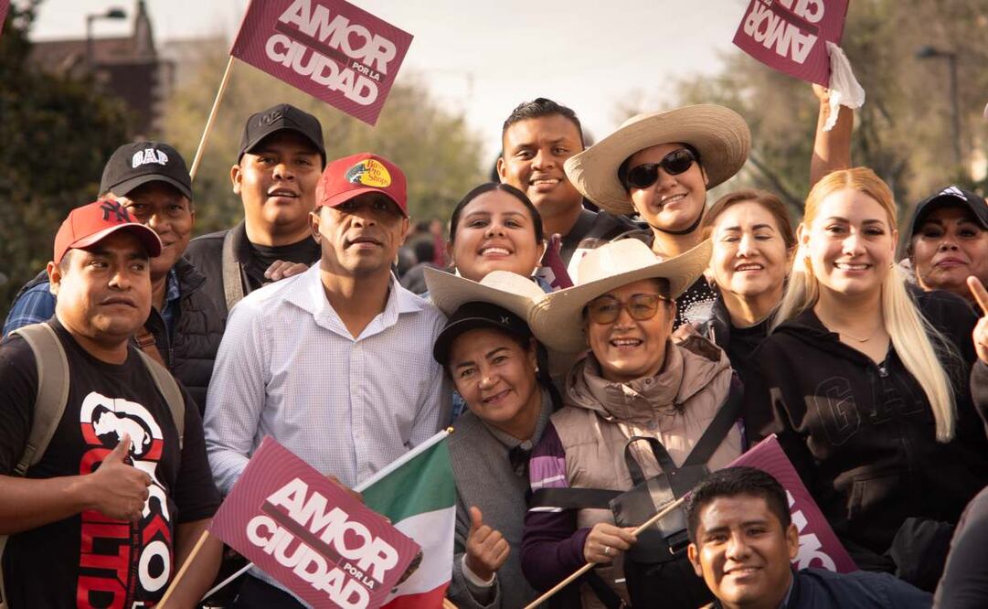 Asistentes al cierre del primer informe de gobierno de Claudia Sheinbaum en el Zócalo capitalino este domingo 5 de octubre de 2025. Foto: Osmar Alvarado/ EL UNIVERSAL
