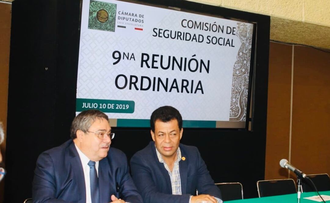 Novena reunión ordinaria de la junta directiva de la Comisión de Seguridad Social. Foto: Twitter @CarlosPavonC