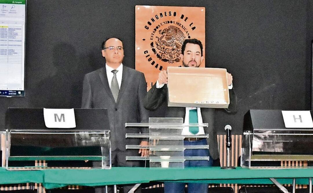 Mediante la tómbola de los tres Comités de Evaluación se determinó la elección de 135 cargos en la capital del país. (03/03/2025) Foto: Especial