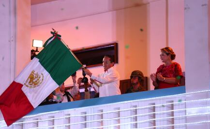 El gobernador Carlos Joaquín encabeza el Grito de Independencia