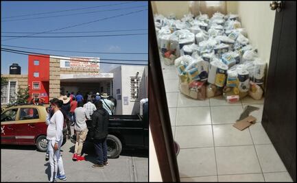 Se desata zafarrancho entre campesinos y ejidatarios por bodega con despensas en Hidalgo