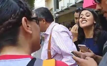 Video. Enfrentan a seguidores de Arne que quitaban tubos de la calle 