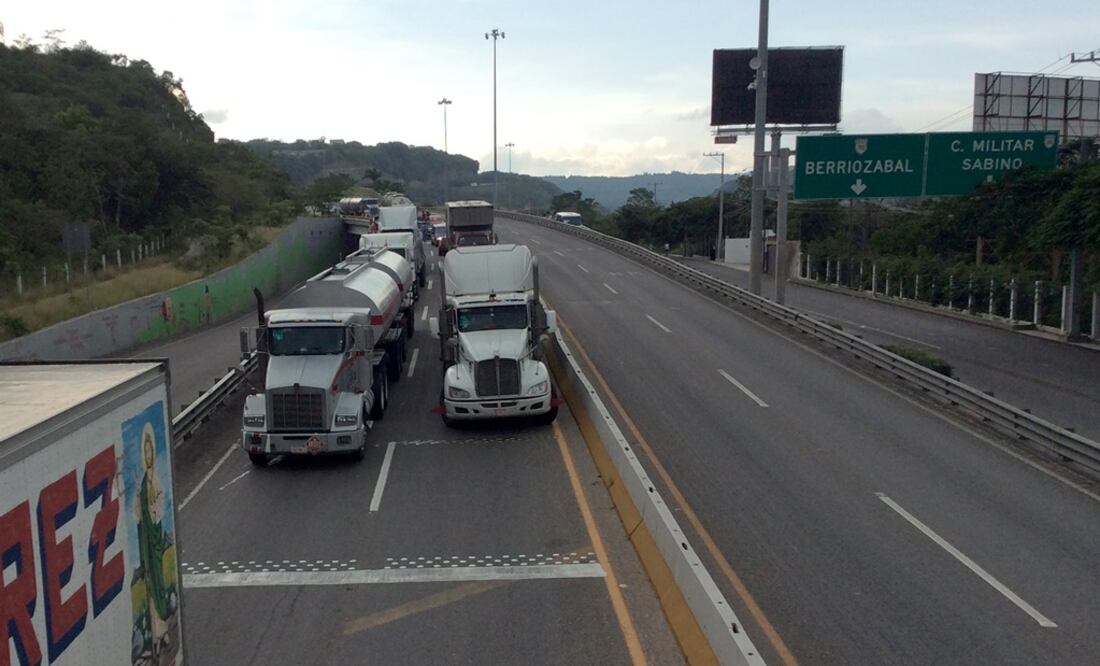 Bloqueos en Chiapas (Óscar León/ EL UNIVERSAL)