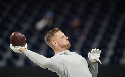 J.J. Watt vuelve a entrenar con los Texans