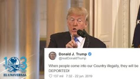 Trump pospone dos semanas redadas masivas para arrestar migrantes en EU