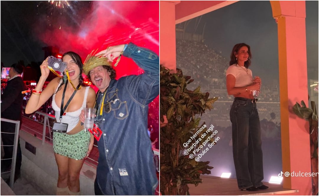 Estos son los famosos a los que Bad Bunny ha invitado a subir a la casita en sus conciertos en CDMX. Foto: Instagram @luisitocomunica y TikTok