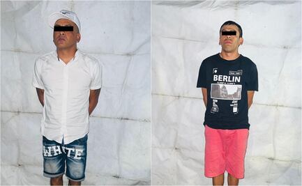 Detienen a dos presuntos integrantes del grupo delictivo de el "Güero Fresa" en Tláhuac