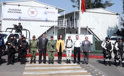 Llegan 50 elementos de la Guardia Nacional a Naucalpan