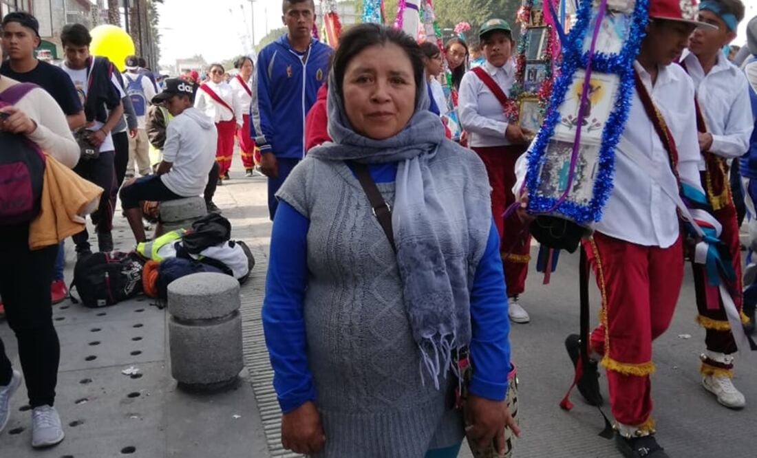 Gloria de la Rosa dio su testimonio de fe. Foto: Astrid Rivera/EL UNIVERSAL