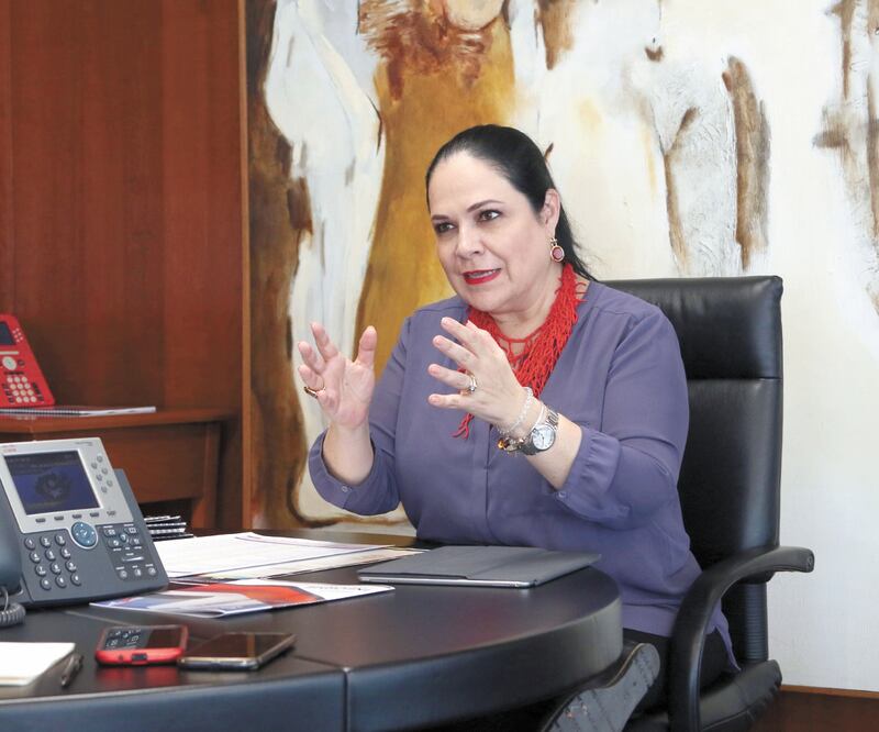 La presidenta del Senado, Mónica Fernández Balboa (Morena), recibió con optimismo que se haya dado el paso decisivo para el T-MEC. Foto: ARCHIVO EL UNIVERSAL