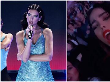 Dua Lipa enloquece a fans y a Danna Paola en el arranque de su gira