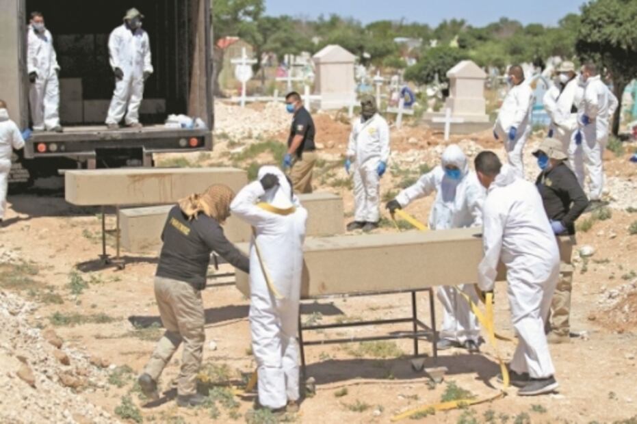 Sin nombre, fallecidos por Covid van a fosa común por saturación Ciudad Juárez