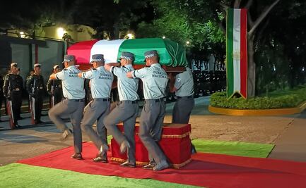 “Misión cumplida, mi general"; Ejército y Guardia Nacional despiden a general asesinado por CJNG en Zacatecas