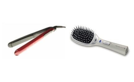Plancha para el cabello vs cepillo alisador