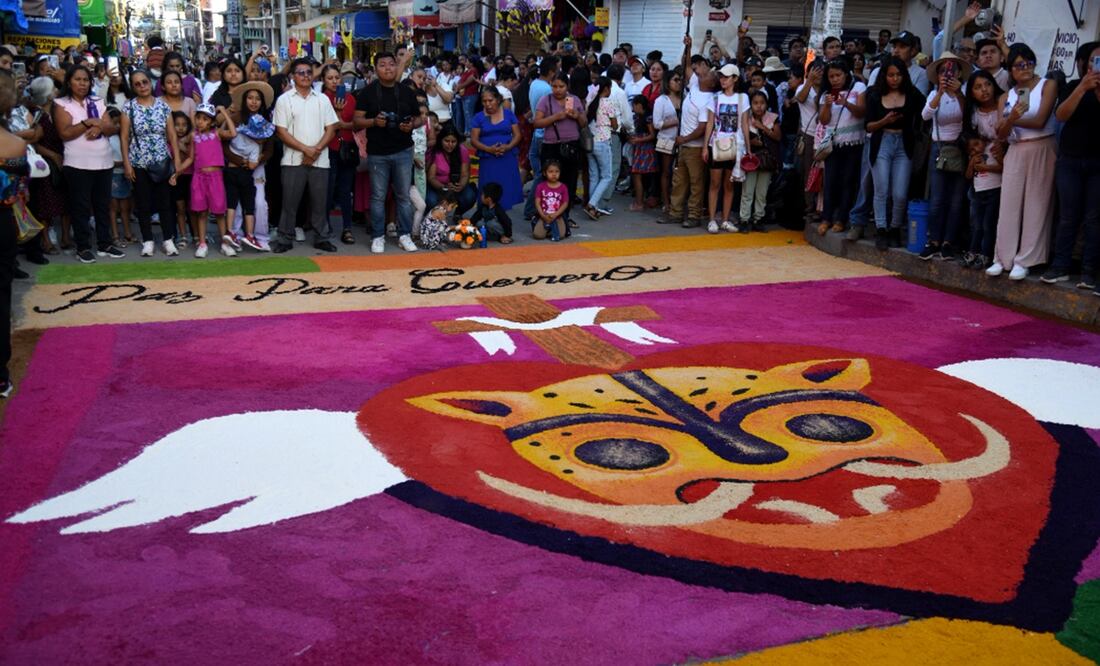 Habitantes de Tlapa, Guerrero, celebran al Señor del Nicho. Foto: Salvador Cisneros / EL UNIVERSAL