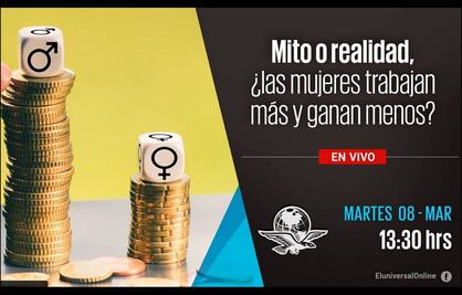 #EnVivo Mito o realidad, ¿las mujeres trabajan más y ganan menos?